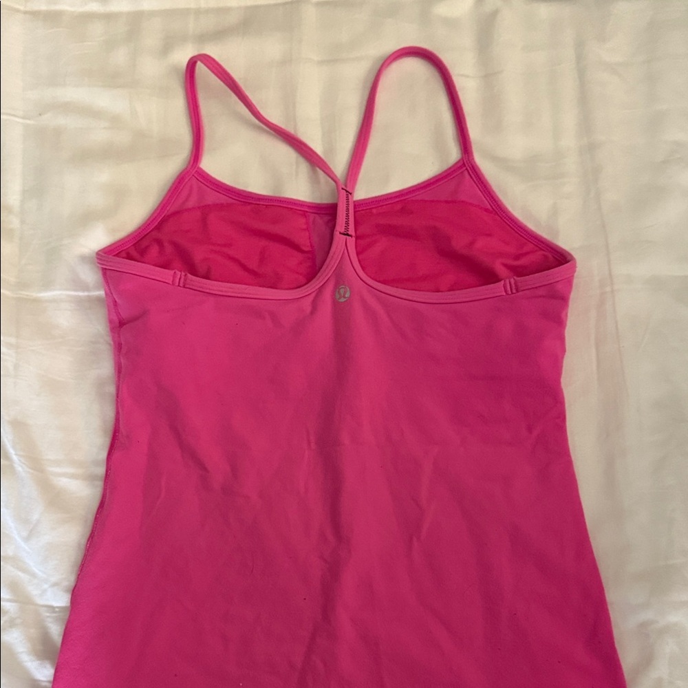 lululemon athletica Pink Strappy Top